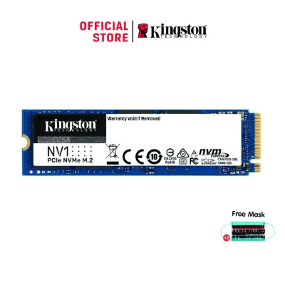 [แถมฟรีแมส x2] Kingston NV1 2TB NVMe PCIe SSD ความเร็ว 2,100/1,700Mb/s1 (SNVS/2000G)