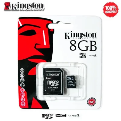 Kingston Memory Card Micro SD SDHC 8 GB Class4ของแท้