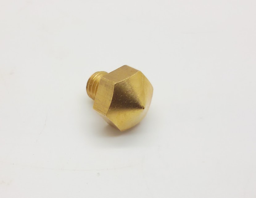 หัวฉีด Makerbot extrusion head nozzle 0.4mm for 1.75 supplies 10 * 16 M6