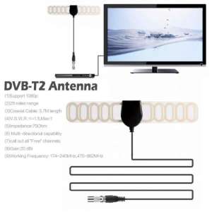 The digital TV antenna เสาอากาศดิจิตอลปีกนก