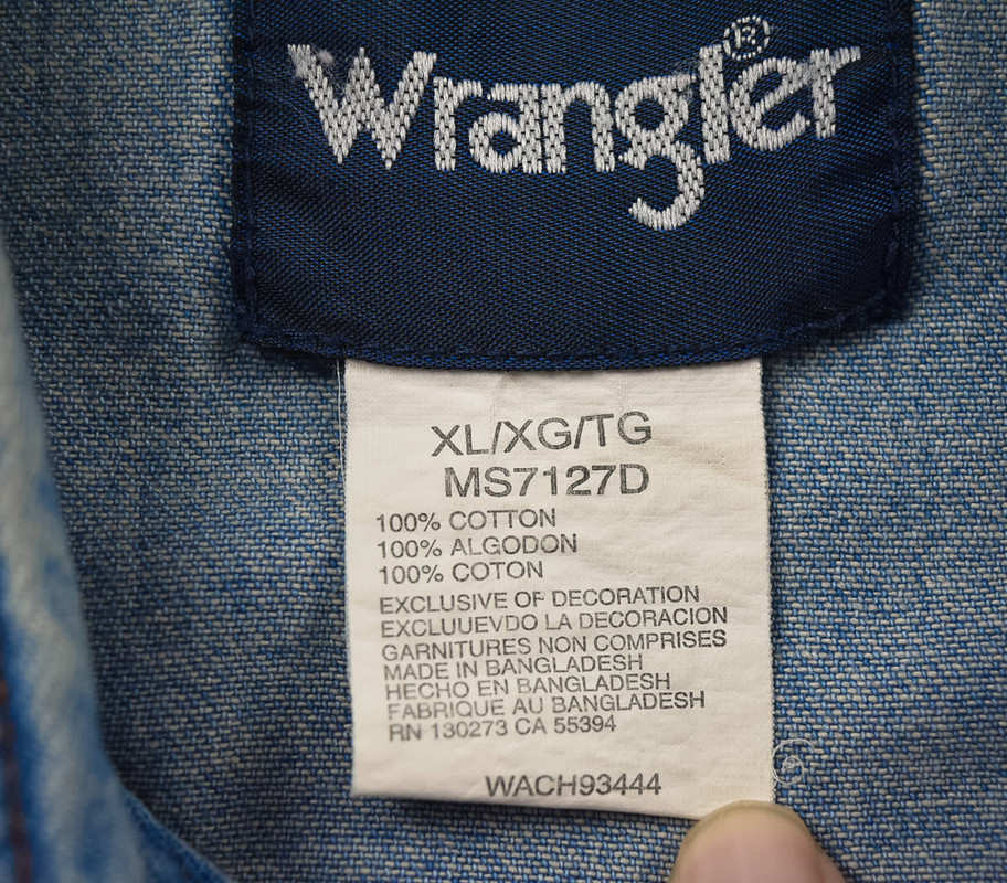 Wrangler ms7127d best sale