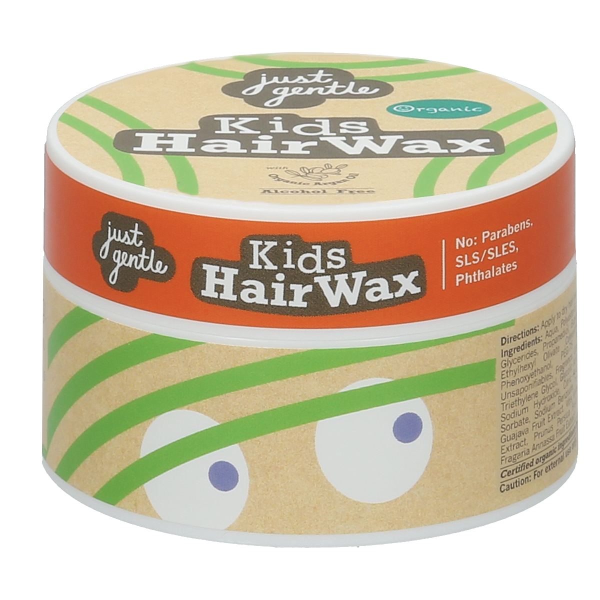 Just Gentle แว็กซ์แต่งผมสำหรับเด็ก Kids Hair Wax -Berry Scent (45ml)