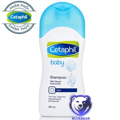 Cetaphil baby shampoo (200 ml) เซตาฟิลเบบี้แชมพู