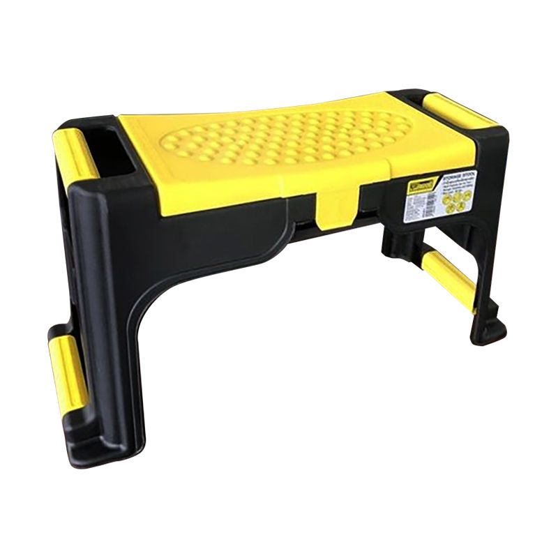 GIANT KINGKONG เก้าอี้กล่องเครื่องมือพลาสติก รุ่น HYD-01 ขนาด 50 x 19.2 x 26 ซม. สีเหลือง - ดำ