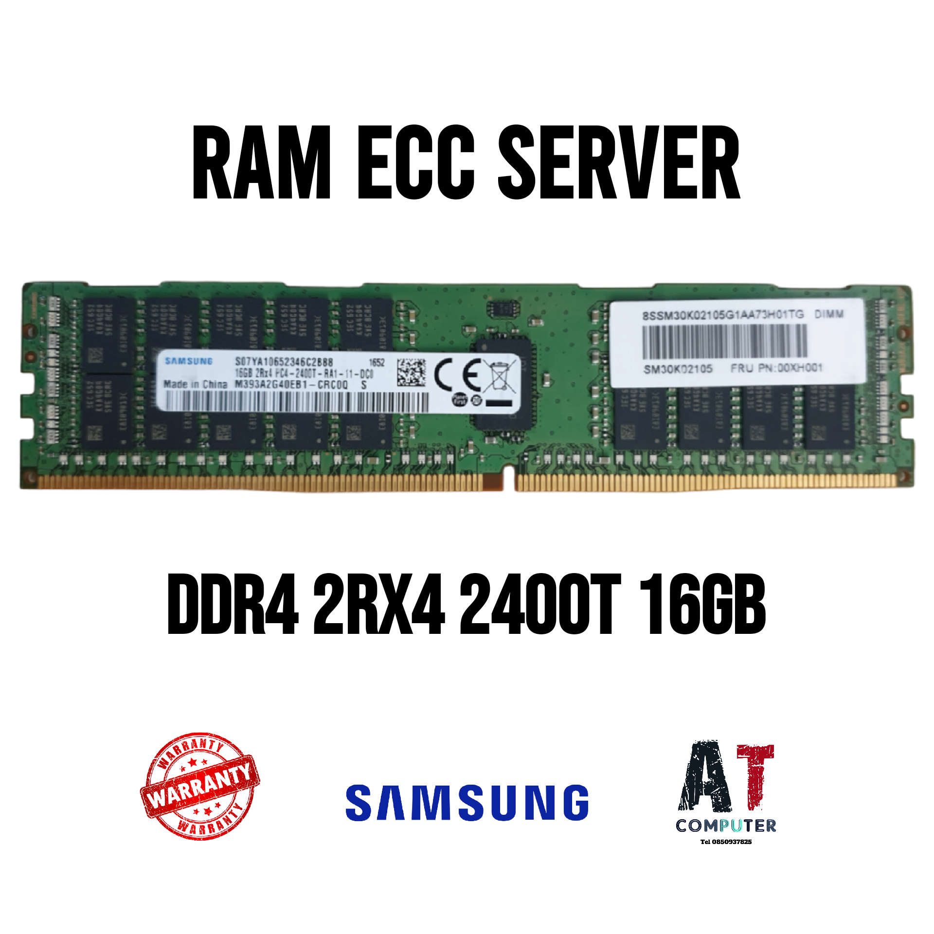 RAM ECC DDR4 PLC-2400T 2400MHZ / PLC-2666V 2666MHZ 8GB / 16GB / 32GB ...