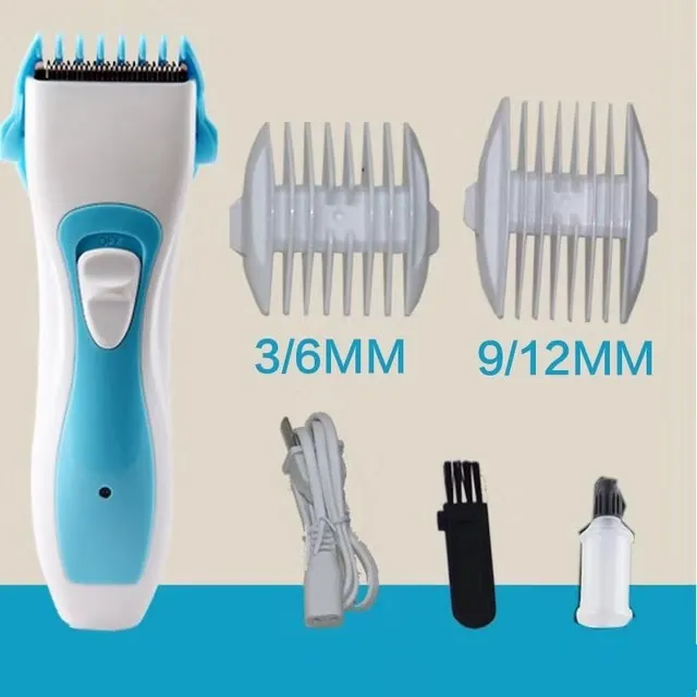 super baby แบตตาเลี่ยน ปัตตาเลี่ยน อุปกรณ์ตัดผมเด็ก ไร้สาย เสียงเบา Baby hair Clipper รุ่น：Z86