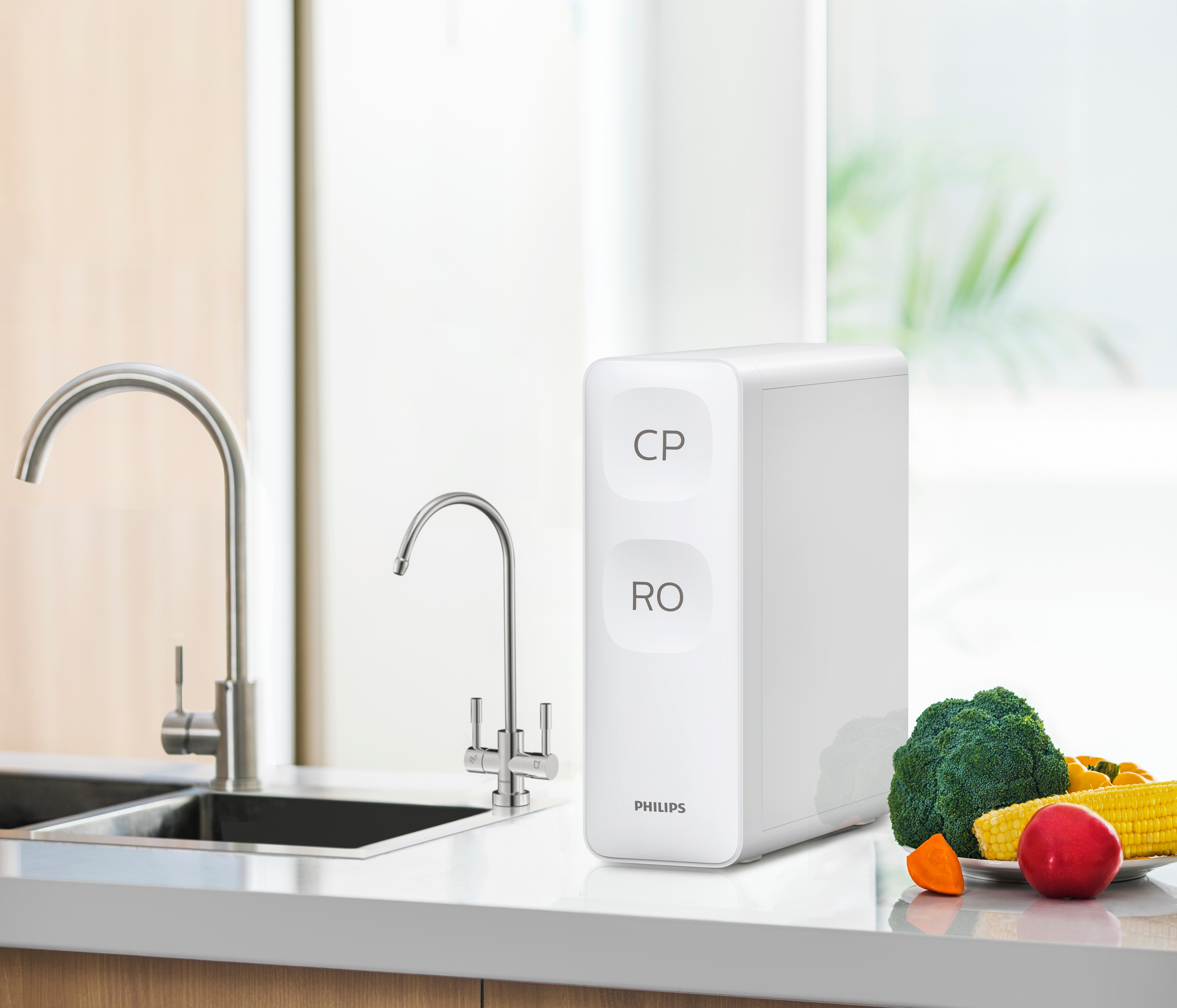 Philips water เครื่องกรองน้ำro AUT2015 เครื่องกรองน้ำ กรองน้ำ  เครื่องกรองน้ำดื่ม ออสโมซิสผันกลับ เครื่องกรองน้ำกิน ที่กรองน้ำ กรองน้ำประปา กรองระบบ RO 3 ขั้นตอน กรองได้ 2 โหมด [รับประกัน 2 ปี]