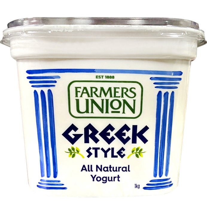 ฟาร์เมอร์ส์ยูเนียน กรีกโยเกิร์ต 1 กิโลกรัม/Farmers' Union Greek Yoghurt 1 kg.