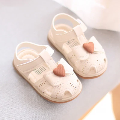 Princess Shoes 2021 New Anti-kick Sandals for Girl Infant Baby Toddler Shoes 10 Months Fahion Non-slip 0-1-2 Years Old