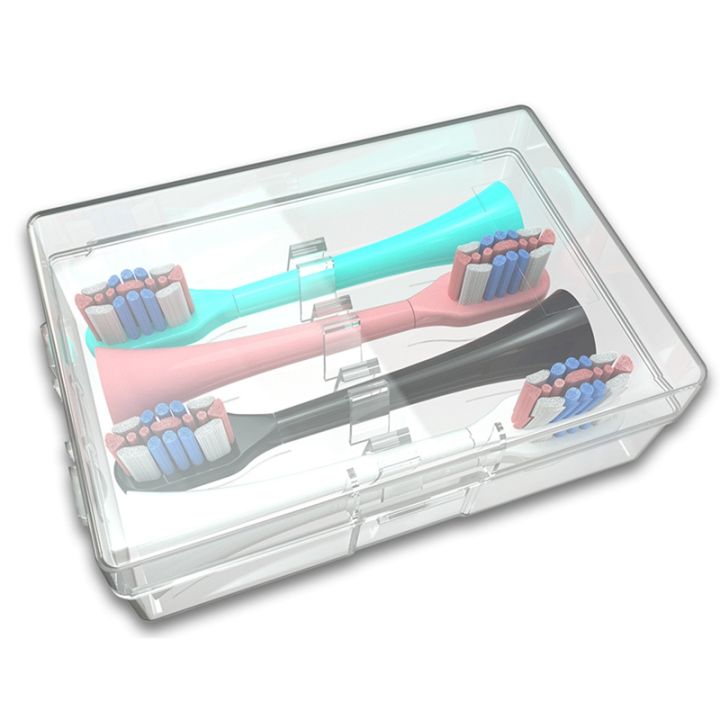 toothbrush head storage