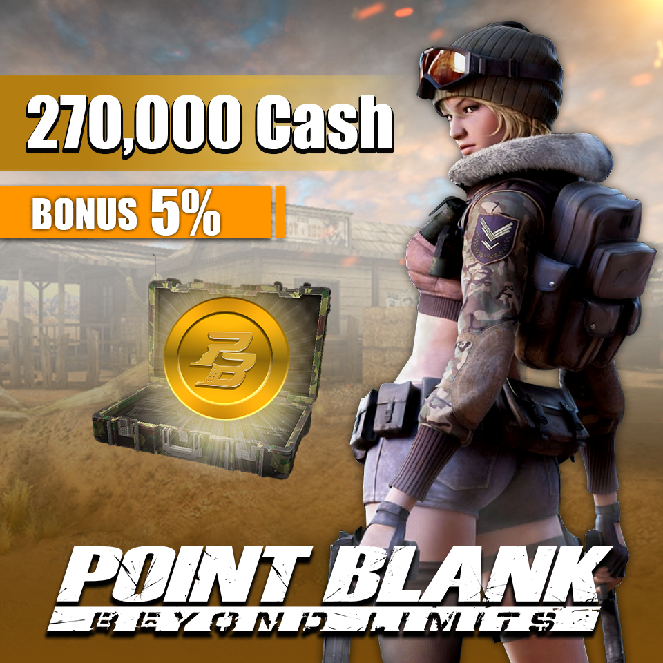 Pointblank official PB Cash 270000  - ZEPETTO THAILAND