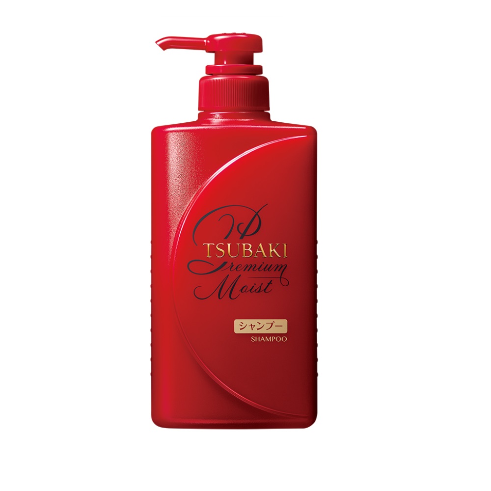 TSUBAKI Premium Moist Shampoo 490ml.ซึบากิ พรีเมียม มอยส์ แชมพู 490 มล ...