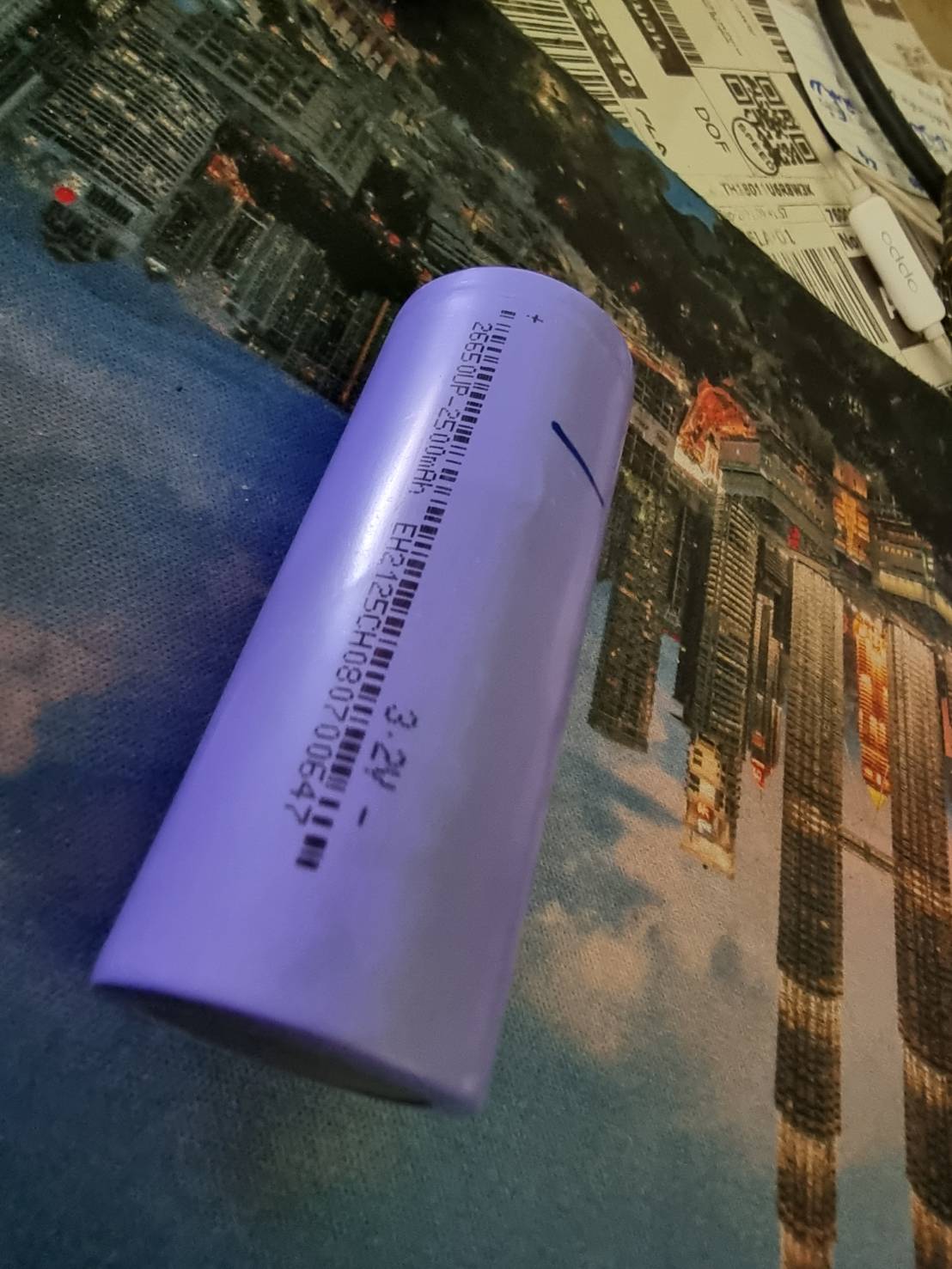 ถ่าน แบตเตอรี่ แรงสูง lifepo4 26650UP 2500mAH 30C 26650 battery - DR ...