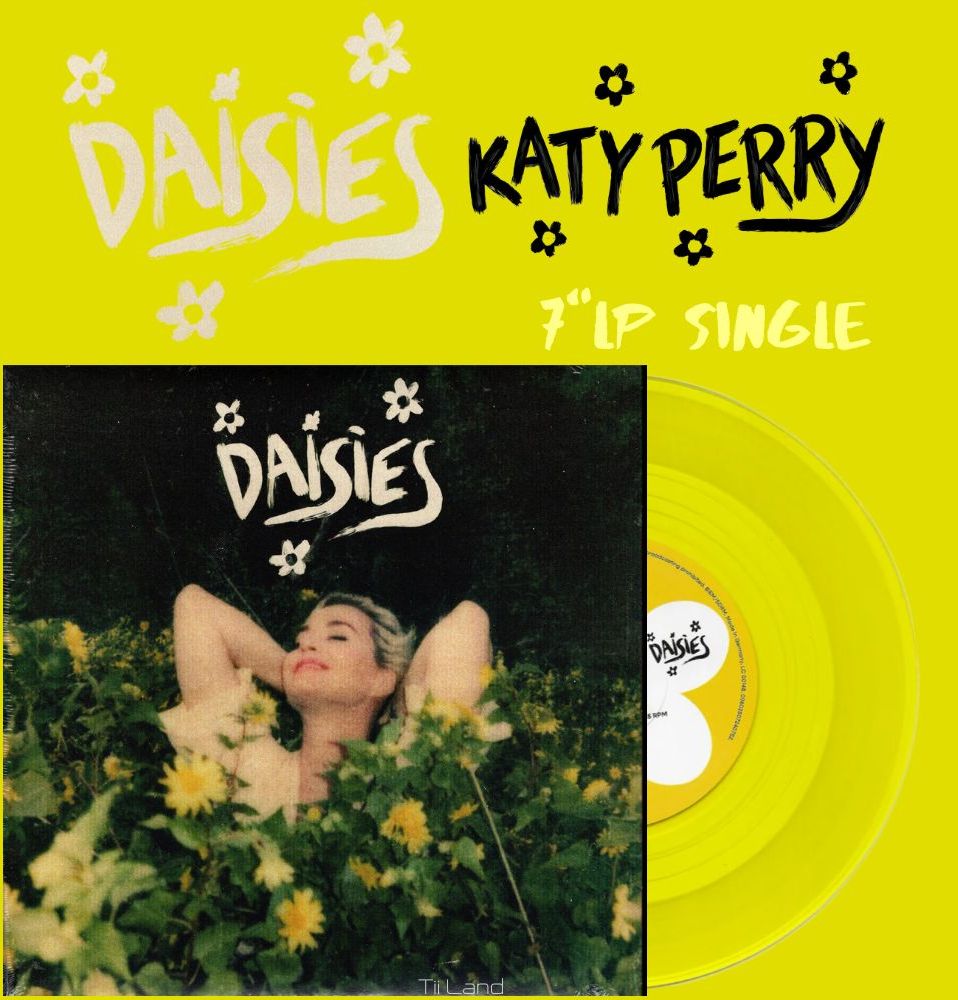サイン入り ケイティペリー デイジー 7インチ ビニール LP シングル