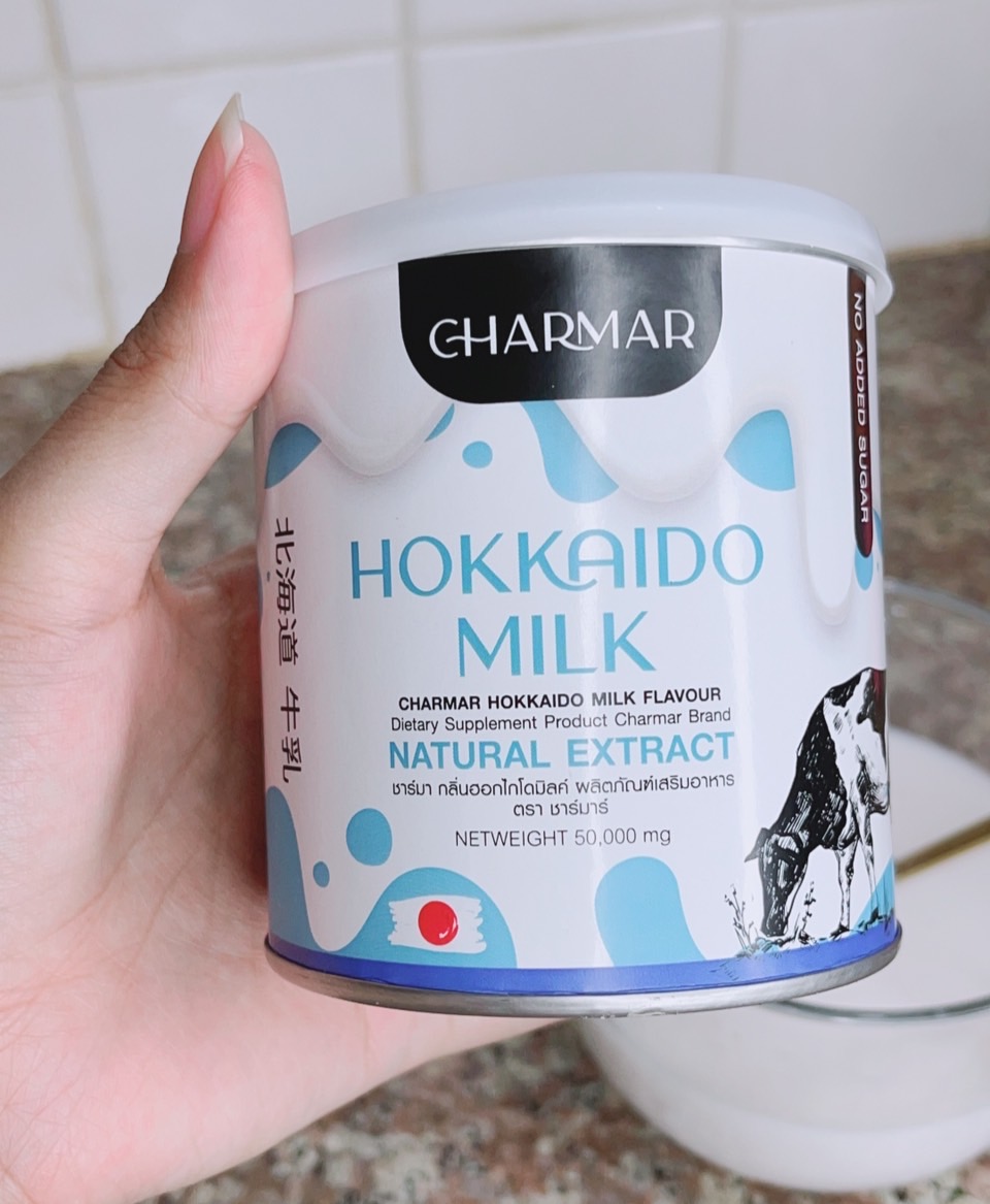 Charmar Hokkaido Milk Powder ชาร์มาร์โปรตีนนม ฮอกไกโด แบบผง นำเข้าจาก