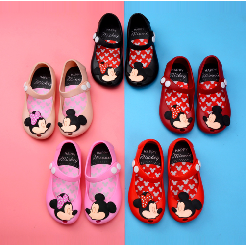Farmhug-shoes รองเท้าแฟชั่นสำหรับเด็กผู้หญิง มิกกี้เมาส์ - ฺKidMicky