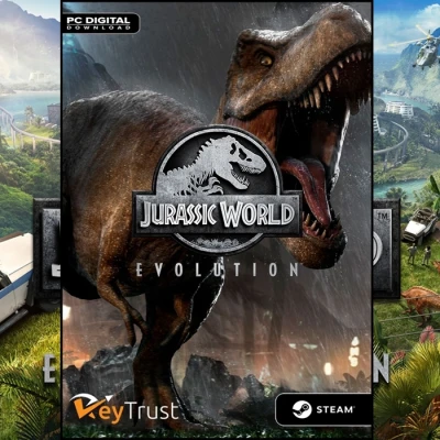 Jurassic World Evolution สร้างสวนสัตว์ ไดโนเสาร์ แผ่นเกมส์ PC Game | แผ่นเกม คอมพิวเตอร์ PC Game