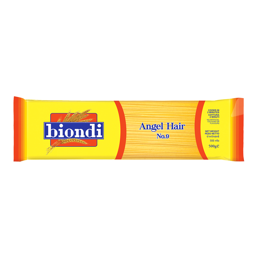 Biondi Angel Hair No 9. 500g บิออนดิ แองเจิ้ลแฮร์ เบอร์ 9 ขนาด 500 กรัม (8440)