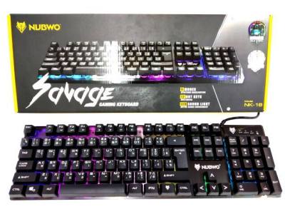 ดูภาพ NUBWO KEYBOARD SAVAGE NK-18ของแท้ <br/>เพิ่มเติม NUBWO KEYBOARD SAVAGE NK-18ของแท้