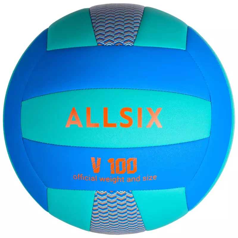 ลูกวอลเลย์บอลรุ่น V100 (สีน้ำเงิน/เขียว)