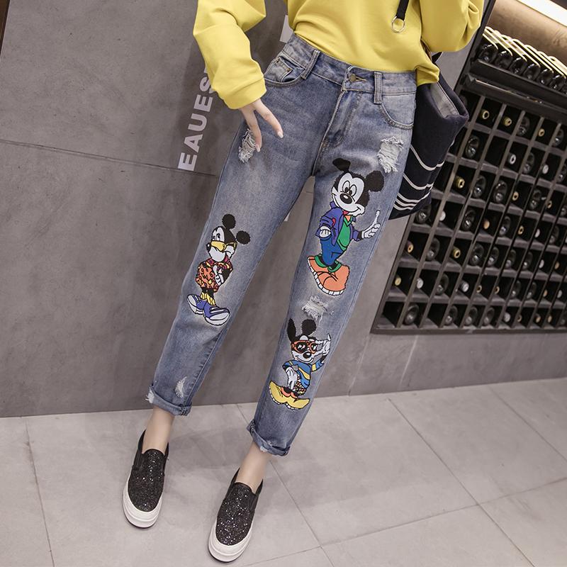 mickey jeans womens