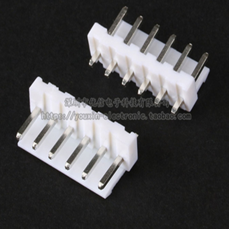 10PCS/lot VH straight pin socket pitch 3.96 connector 2P/3/4/5/6/7/8/9