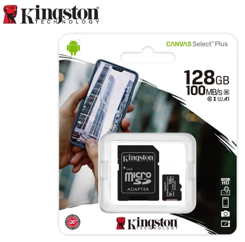 ภาพหน้าปกสินค้าเมมโมรี่การ์ดแท้Kingston microSD Card ความเร็ว 100MB/s ความจุ 128GB Class 10 จากร้าน PHOTOMART บน Lazada