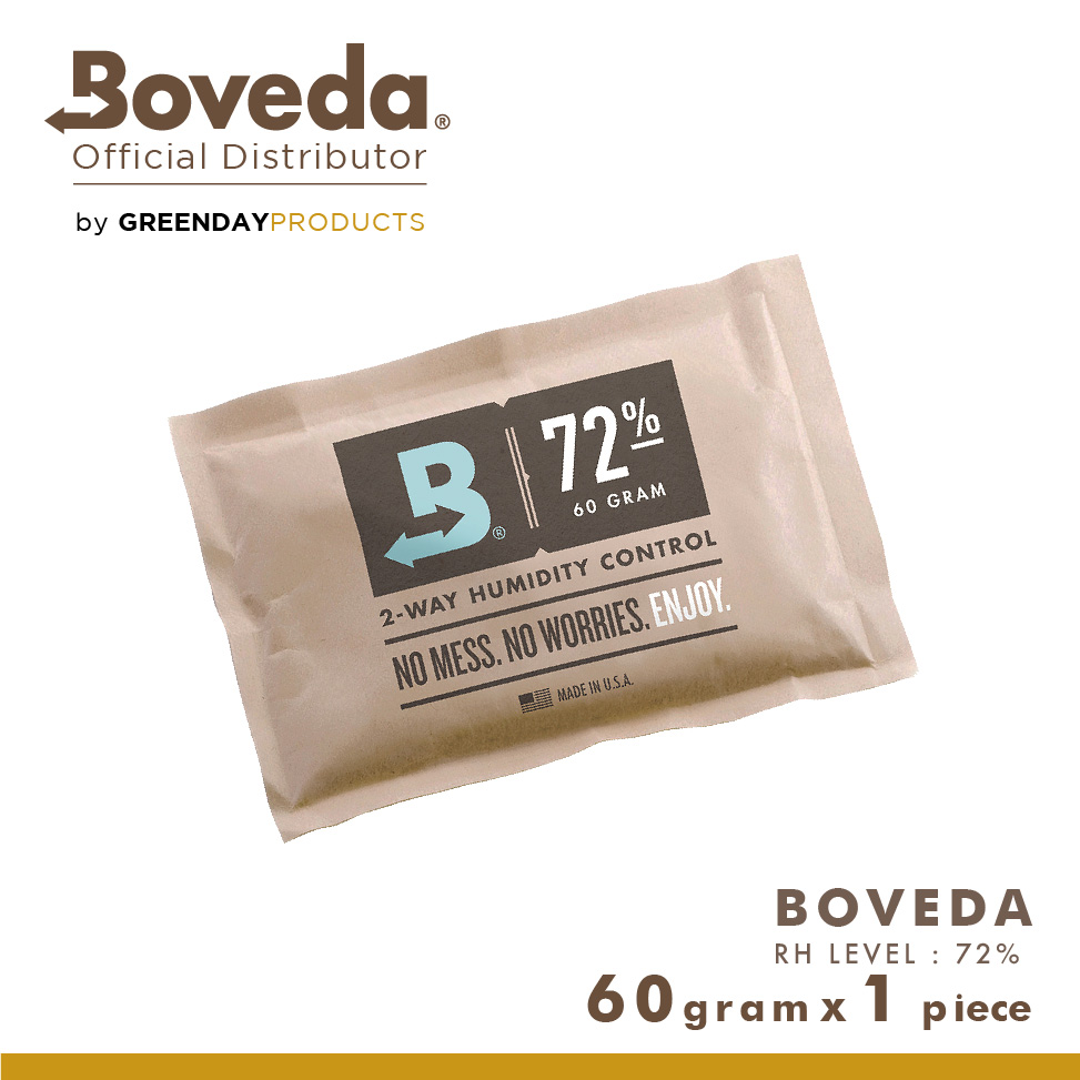Boveda for Cigars/Tobacco 72%RH 60grams 1 piece (Individually Over wrapped)