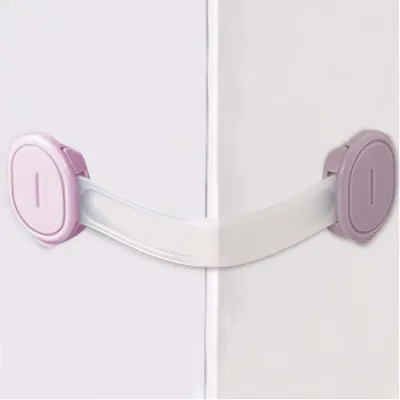 EDITHVER Closet Protection Children Kids Baby Refrigerator Door Security Products Locks Strap Safety Lock Cabinet Lock