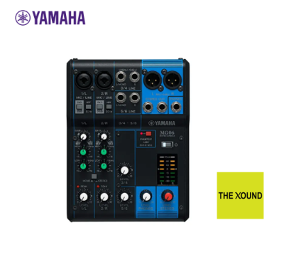 ดูภาพ YAMAHA Analog Mixer MG 06 เพิ่มเติม YAMAHA Analog Mixer MG 06