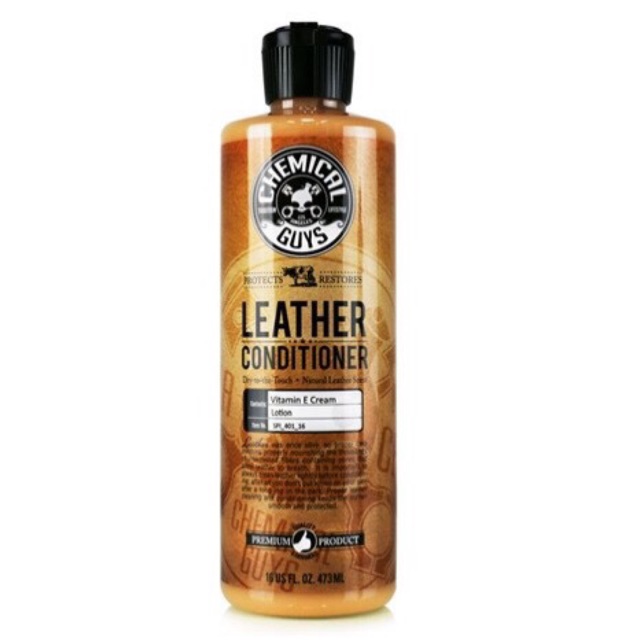 Chemical Guys : Leather Conditioner 16 oz. (ขวดจริง)
