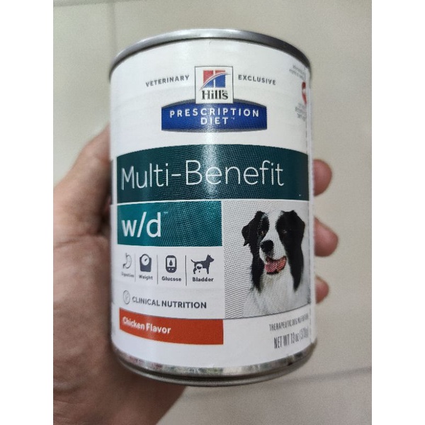 Hill's Prescription Diet W/D MultiBenefit dog ขนาด 3.85 kg อาหารสุนัข
