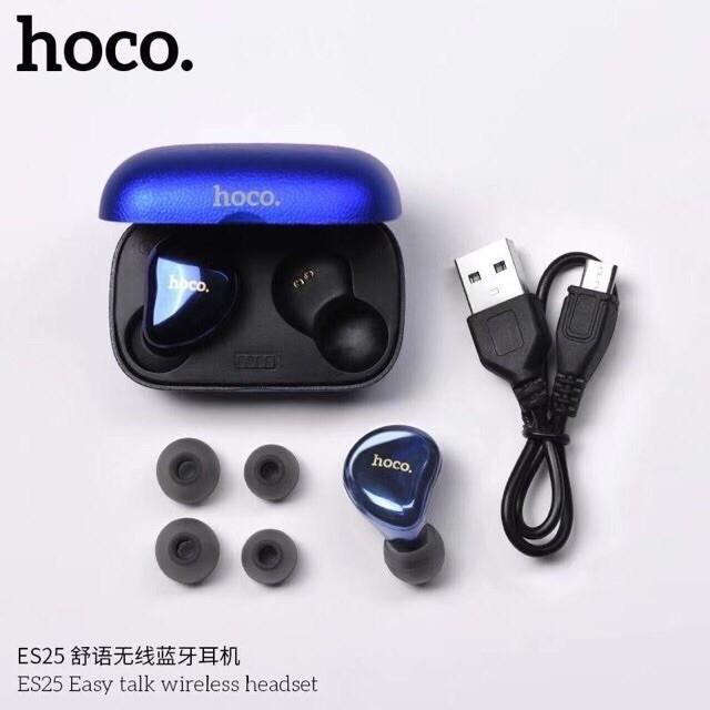 hoco ES25 หูฟัง บลูทูธ 2 ข้าง Easy talk wireless headset / True Wireless Earphones