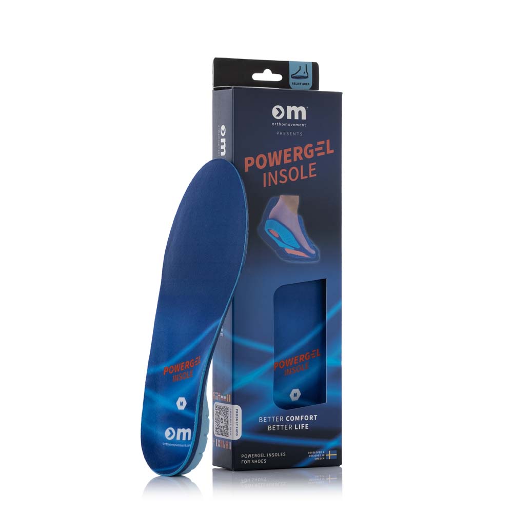 Ortho Movement POWERGEL INSOLE แผ่นรองพื้นรองเท้า