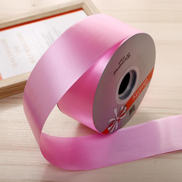 100yard/roll 5cm balloon Binding Plastic ribbon DIY birthday gift packaging  ribbon for bow making wedding decoration accessories