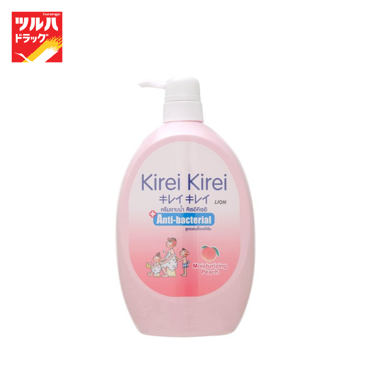 Kirei Kirei Anti-Bacterial Body Foam - Moisturizing Peach / คิเรอิ บอดี้โฟม มอยส์เจอร์ไรซิ่ง พีช 900 มล.