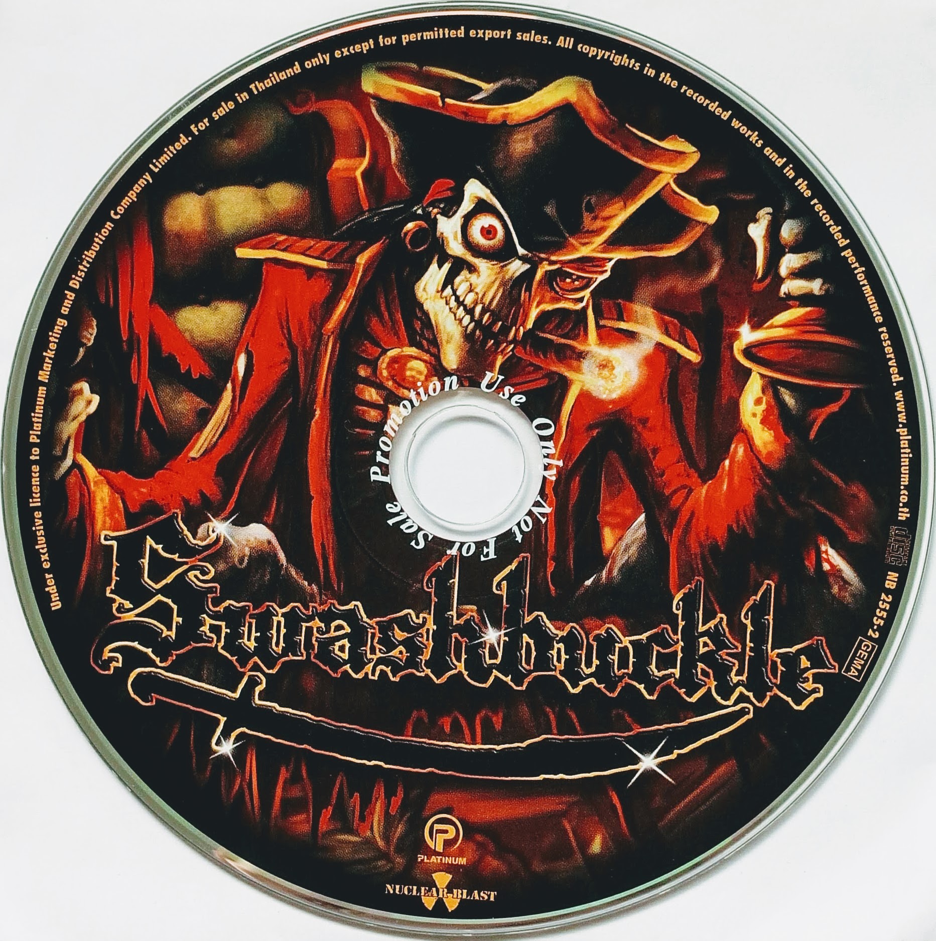 CD (Promotion) Swashbuckle - Crime Always Pays (CD Only)