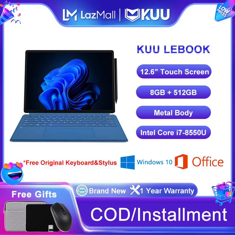 KUU LeBook II Intel Core i7-1165G7 16GB DDR4 RAM 512GB PCIE SSD