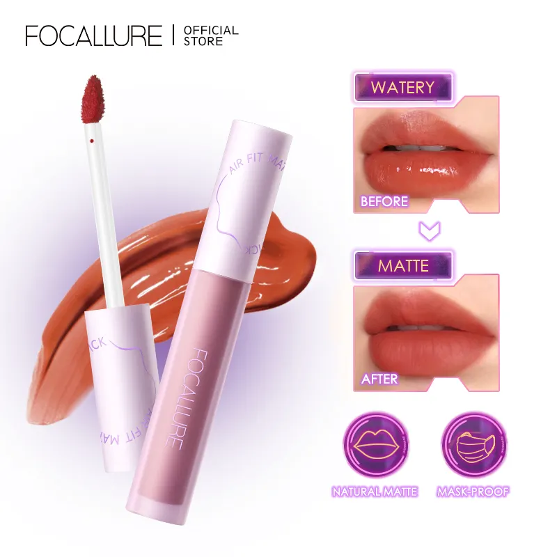 ภาพสินค้าFOCALLURE SwitchMode Airy Matte Tint Long-Lasting Transfer-Proof Lip Tint จากร้าน FOCALLURE Official Store บน Lazada ภาพที่ 1