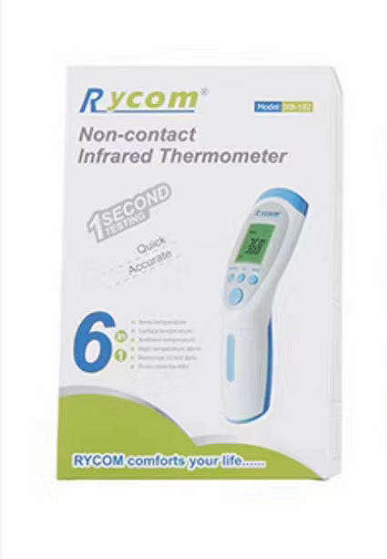 Rycom JXB-182 Non-contact Infrared Thermometerเครื่องวัดอุณหภูมิร่างกาย เครื่องวัดอุณหภูมิแบบไม่สัมผัสหน้าผากเ อินฟราเรดดิจิตอล เมนูอังกฤษ English Versionใช้งานง่าย