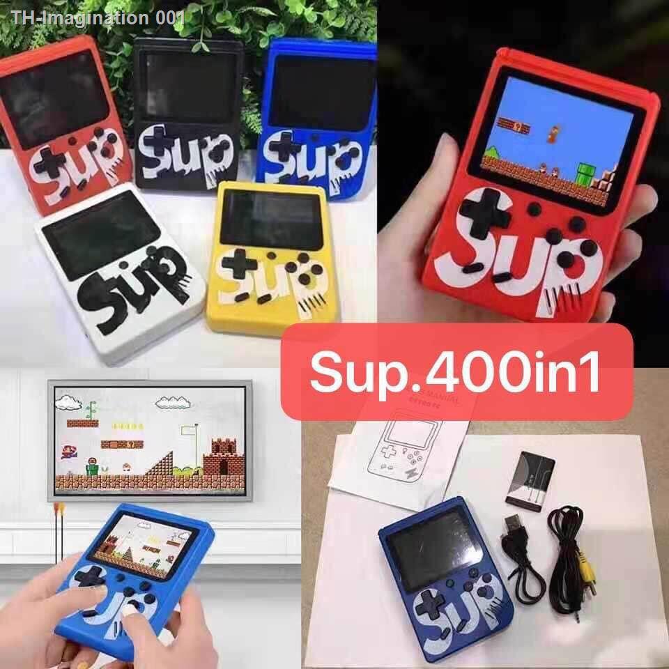 400in1 Game SUP Game boy เกมบอย เรโทร Portable Handheld Video Gameboy ย้อนยุค Game Console Support Double Play