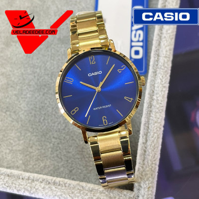นาฬิกา Casio LTP-VT01G-4BUDF (ประกัน CMG ศูนย์เซ็นทรัล 1 ปี) แท้ 100% นาฬิกาผู้หญิง สีทองหน้าปัดสีชมพู รุ่น LTP-VT01G-4B , LTP-VT01G-2B Veladeedee.com นาฬิกา Casio LTP-VT01G-4BUDF (ประกัน CMG ศูนย์เซ็นทรัล 1 ปี) แท้ 100% นาฬิกาผู้หญิง สีทองหน้าปัดสีชมพู รุ่น LTP-VT01G-4B , LTP-VT01G-2B Veladeedee.com