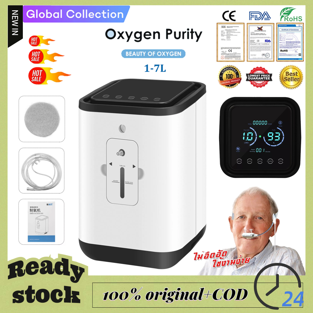 [Ready stock+100 Original] Home Small Oxygen Concentrator Generator
