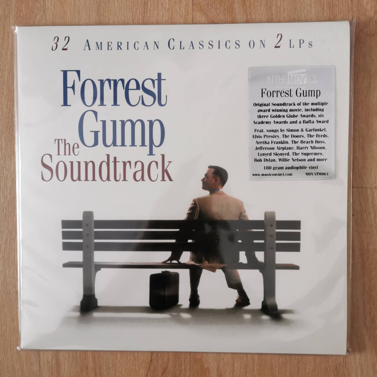 แผ่นเสียง แผ่นไวนิล Forrest Gump (The Soundtrack) (แผ่นใหม่ มิอหนึ่ง ซีล) 2LP