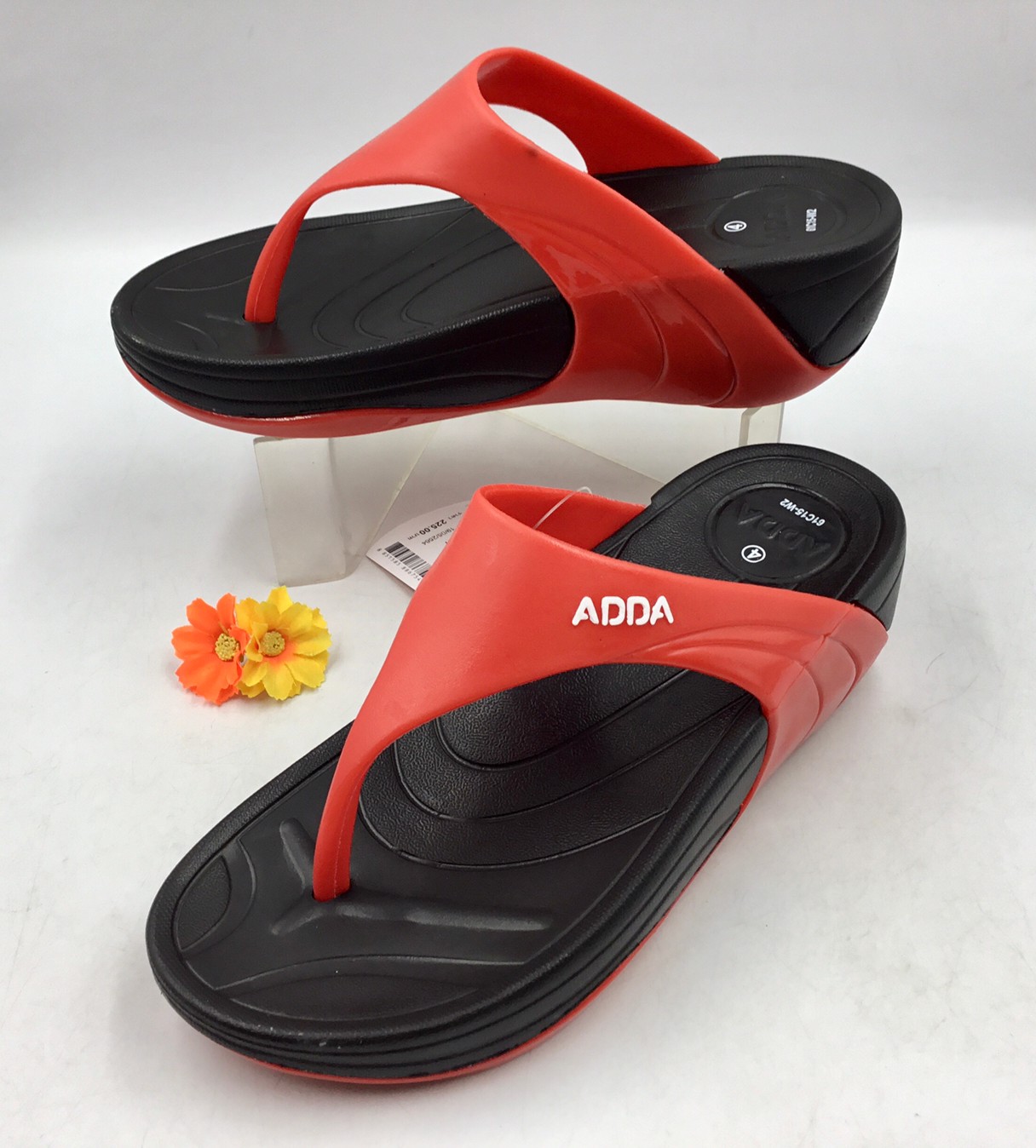 รองเท้าผู้หญิง ADDA รองเท้ายางแบบหนีบ (ของเท้า 100%) (SALE ราคาพิเศษ)