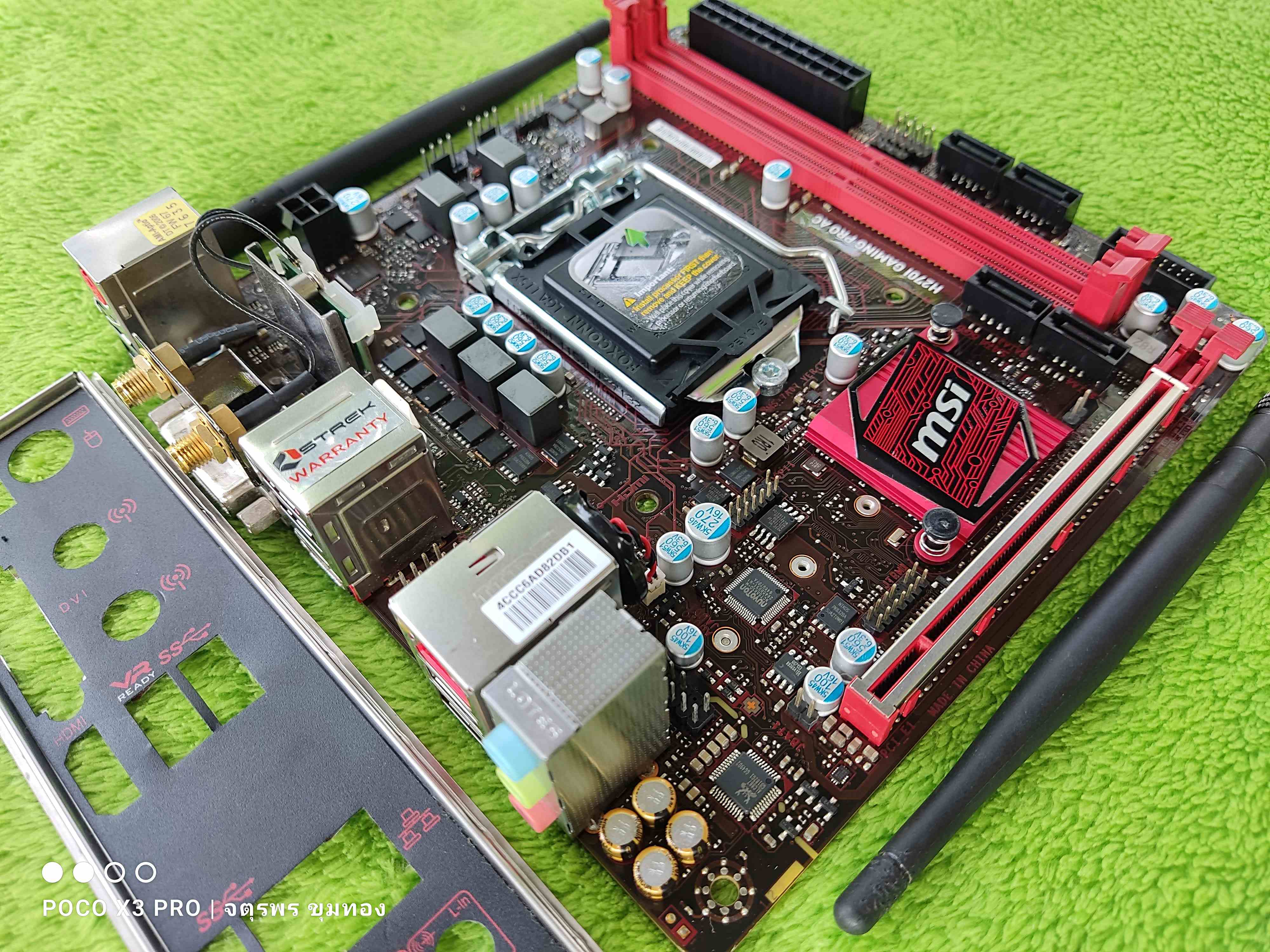 Mini ITX MSI H270i Gaming Pro AC WiFi 1151 เจน6-7 มีบลูทูธ