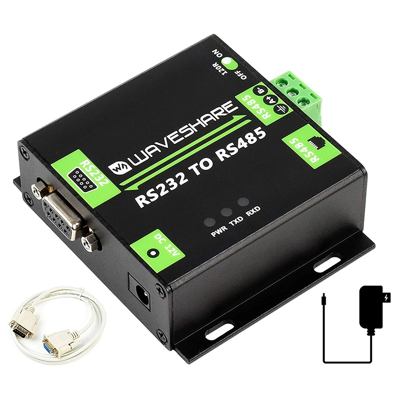 Waveshare Industrial Grade Isolated RS232 to RS485 Converter ...
