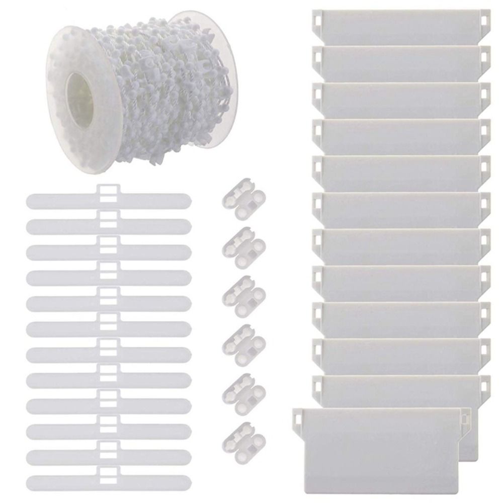 VERFZM SHOP Móc treo Trọng lượng Dây chuyền Rèm cửa sổ Bộ rèm cuốn dọc Phụ tùng mù dọc Phụ kiện rèm cửa Kẹp sửa chữa