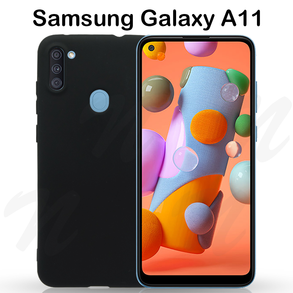 เคสใส เคสสีดำ กันกระแทก ซัมซุง เอ11 รุ่นหลังนิ่ม  Use For Samsung Galaxy A11 Tpu Soft Case (6.4) สี ดำด้าน สี ดำด้านรูปแบบรุ่นที่ีรองรับ Samsung Galaxy A11
