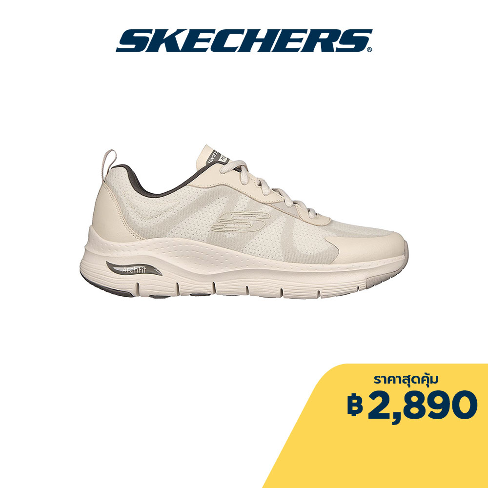 Skechers สเก็ตเชอร์ส รองเท้าผู้ชาย รองเท้าผ้าใบ Men Sport Arch Fit ...